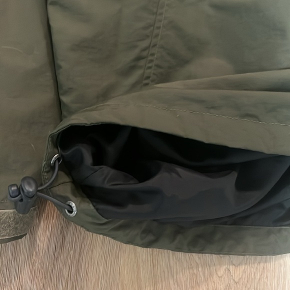 Eddie Bauer Weather Edge Rain Jacket Men’s Medium Olive Green Full Zip - Picture 5 of 5